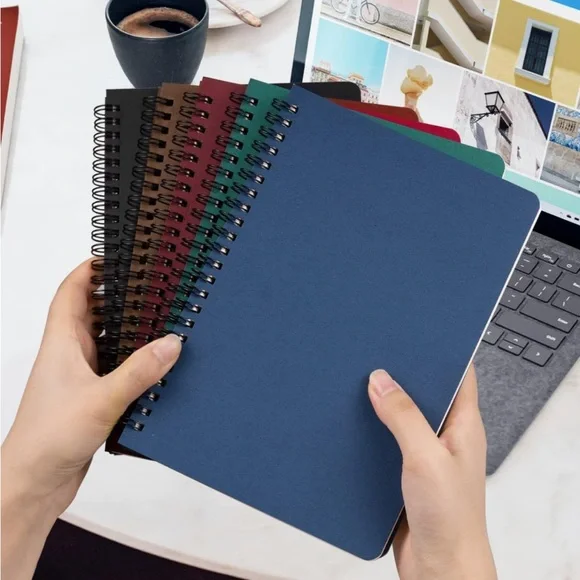 🤎 Anthropologie Spiral Organic Notebook / Journal - BROWN - Picture 4 of 6